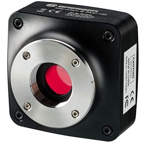 Bresser Mikroskop Kamera MikroCamII 5MP HIS mit lichtempfindlichen rauscharmen Sony® IMX264 Sensor und umfangreicher Software von Bresser