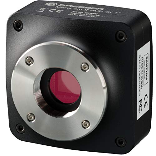 Bresser Mikroskop Kamera MikroCamII 9MP 4K mit großem und sehr lichtempfindlichem 1" Sony® IMX305 Sensor und umfangreicher Software von Bresser