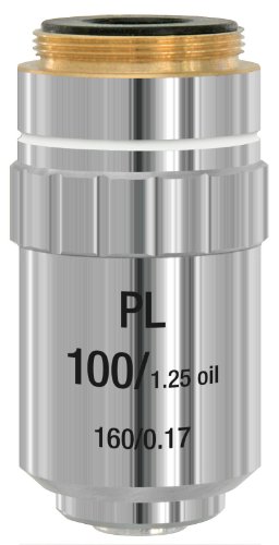 Bresser Mikroskop Objektiv planachromatisch DIN-PL 100x (Öl) von Bresser
