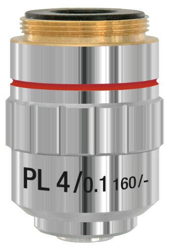 Bresser Objektiv, 5941504, DIN-PL 4x planachromatisch (Mikroskop) von Bresser