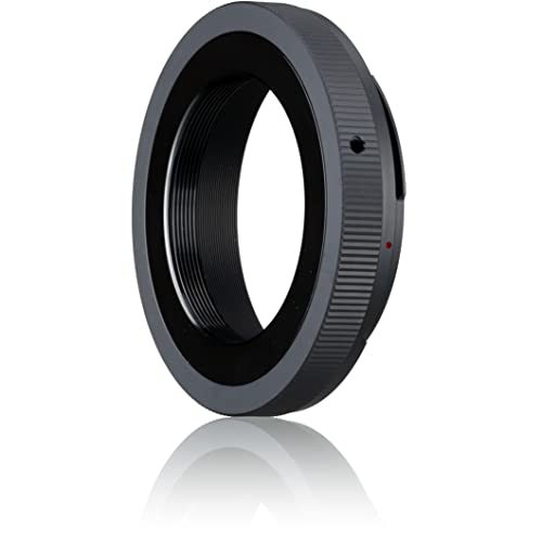 Bresser T2 Ring (geeignet für Canon EOS, zum Anschluss an einer Spiegelreflexkamera) von Bresser
