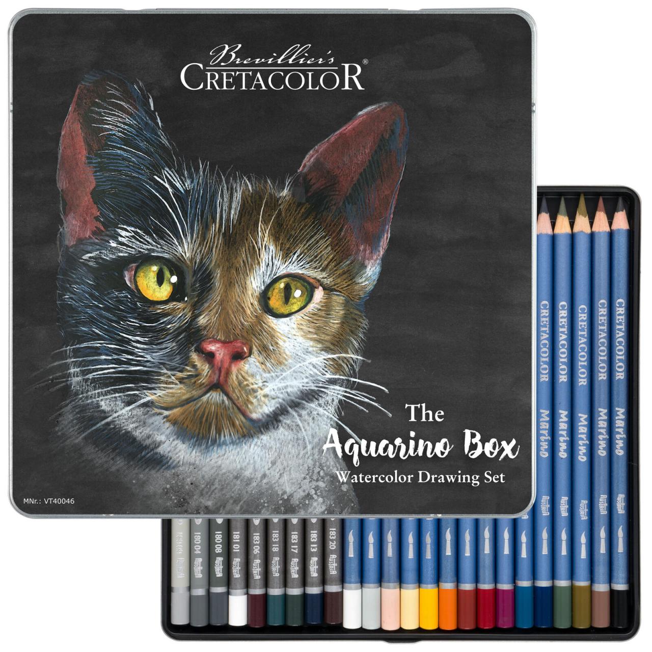 Brevillier's CRETACOLOR Aquarellstifte The Aquarino Box Mehrfarbig Brevillier's CRETACOLOR Aquarellstifte The Aquarino Box Mehrfarbig von Brevillier's CRETACOLOR