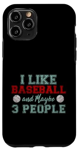 Ich mag Baseball und vielleicht 3 Leute Hülle für iPhone 11 Pro von Bria Mathews