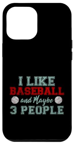 Ich mag Baseball und vielleicht 3 Leute Hülle für iPhone 12 Pro Max von Bria Mathews