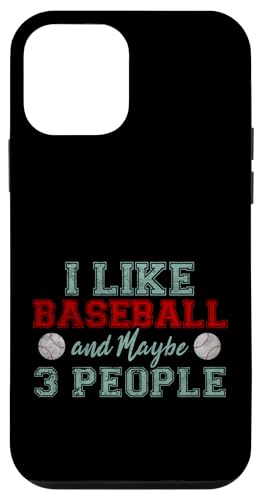 Ich mag Baseball und vielleicht 3 Leute Hülle für iPhone 12 mini von Bria Mathews