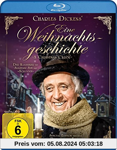 Eine Weihnachtsgeschichte (Charles Dickens) - Special Edition inkl. kolorierter Fassung (Filmjuwelen) [Blu-ray] von Brian Desmond Hurst