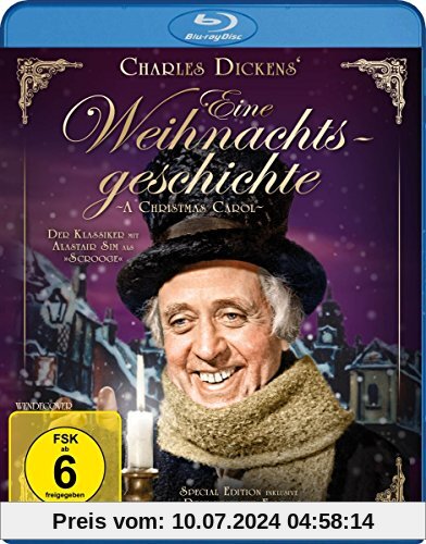 Eine Weihnachtsgeschichte (Charles Dickens) - Special Edition inkl. kolorierter Fassung (Filmjuwelen) [Blu-ray] von Brian Desmond Hurst
