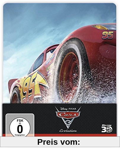 Cars 3: Evolution Steelbook (3D BD+2D BD+Bonusdisc) [3 DVDs] [3D Blu-ray] von Brian Fee
