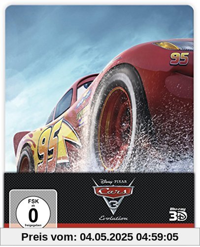 Cars 3: Evolution Steelbook (3D BD+2D BD+Bonusdisc) [3 DVDs] [3D Blu-ray] von Brian Fee