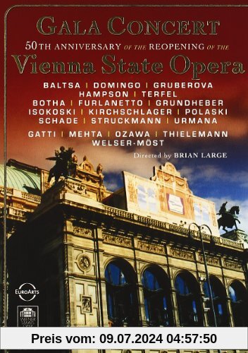 Gala-Konzert der Wiener Staatsoper (2 DVDs) von Brian Large
