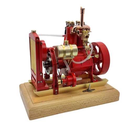 Brickaro Motor Bausatz, 5CC Wasserumlaufkühlung Vertikaler synchroner Zweizylinder-Benzinmotor mit obenliegenden Ventilen mit mechanischer Geschwindigkeitsbegrenzung, Geschenke für Technikbegeisterte Brickaro Motor Bausatz, 5CC Wasserumlaufkühlung Vertikaler synchroner Zweizylinder-Benzinmotor mit obenliegenden Ventilen mit mechanischer Geschwindigkeitsbegrenzung, Geschenke für Technikbegeisterte von Brickaro