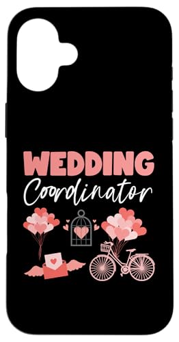 Brautparty: Hochzeitskoordinator Hülle für iPhone 16 Plus Brautparty: Hochzeitskoordinator Hülle für iPhone 16 Plus von Bridal Shower And Bridesmaids Designs
