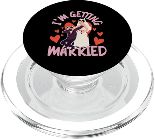 Brautparty: I'm Getting Married PopSockets PopGrip für MagSafe Brautparty: I'm Getting Married PopSockets PopGrip für MagSafe von Bridal Shower And Bridesmaids Designs