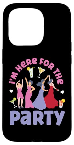 Brautparty: Ich bin hier für die Party Hülle für iPhone 15 Pro Brautparty: Ich bin hier für die Party Hülle für iPhone 15 Pro von Bridal Shower And Bridesmaids Designs