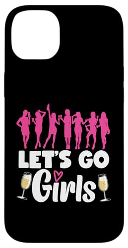 Brautparty: Let's Go Girls Hülle für iPhone 14 Plus von Bridal Shower And Bridesmaids Designs