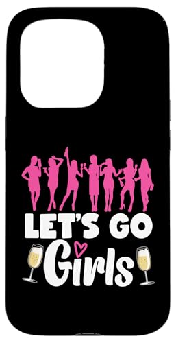 Brautparty: Let's Go Girls Hülle für iPhone 15 Pro von Bridal Shower And Bridesmaids Designs