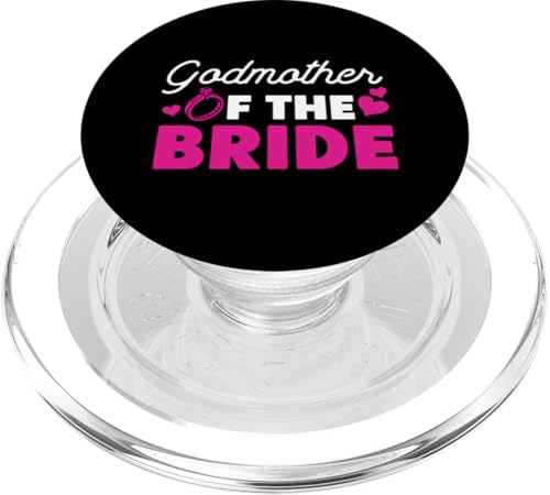 Brautparty: Patentante der Braut PopSockets PopGrip für MagSafe von Bridal Shower And Bridesmaids Designs
