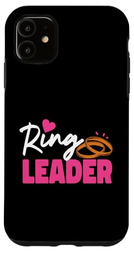 Brautparty: Ringvorfach Hülle für iPhone 11 von Bridal Shower And Bridesmaids Designs