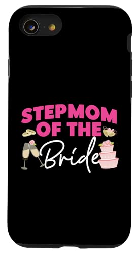 Brautparty: Stiefmutter der Braut Hülle für iPhone SE (2020) / 7 / 8 von Bridal Shower And Bridesmaids Designs