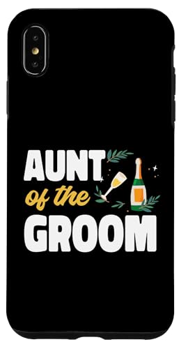 Brautparty: Tante des Bräutigams Hülle für iPhone XS Max von Bridal Shower And Bridesmaids Designs