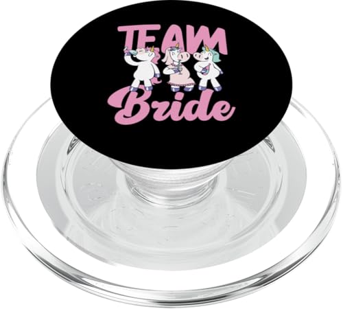 Brautparty: Team Bride PopSockets PopGrip für MagSafe Brautparty: Team Bride PopSockets PopGrip für MagSafe von Bridal Shower And Bridesmaids Designs