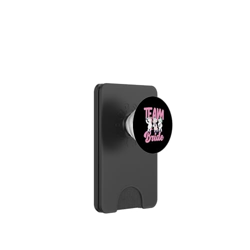 Brautparty: Team Bride PopSockets PopWallet für MagSafe Brautparty: Team Bride PopSockets PopWallet für MagSafe von Bridal Shower And Bridesmaids Designs