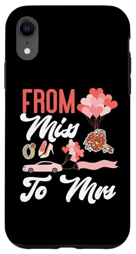 Brautparty: Von Miss To Mrs Hülle für iPhone XR von Bridal Shower And Bridesmaids Designs