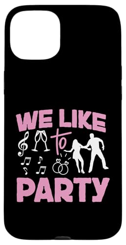 Brautparty: Wir feiern gerne Hülle für iPhone 15 Plus von Bridal Shower And Bridesmaids Designs