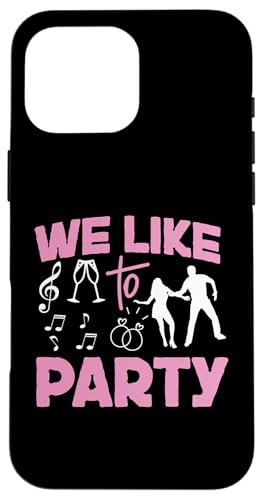 Brautparty: Wir feiern gerne Hülle für iPhone 16 Pro Max Brautparty: Wir feiern gerne Hülle für iPhone 16 Pro Max von Bridal Shower And Bridesmaids Designs