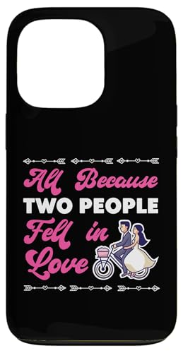 Bride To Be: Alles nur, weil sich zwei Menschen verliebt haben Hülle für iPhone 13 Pro Bride To Be: Alles nur, weil sich zwei Menschen verliebt haben Hülle für iPhone 13 Pro von Bride To Be And Bridal Shower Engagement Designs