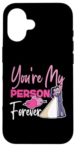 Bride To Be: Du bist meine Person, für immer Hülle für iPhone 16 Bride To Be: Du bist meine Person, für immer Hülle für iPhone 16 von Bride To Be And Bridal Shower Engagement Designs