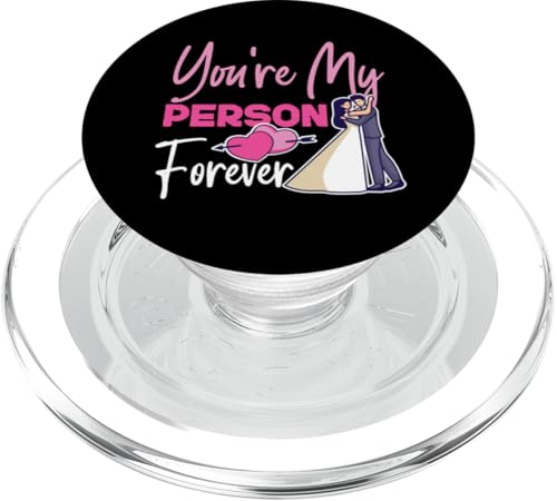 Bride To Be: Du bist meine Person, für immer PopSockets PopGrip für MagSafe Bride To Be: Du bist meine Person, für immer PopSockets PopGrip für MagSafe von Bride To Be And Bridal Shower Engagement Designs