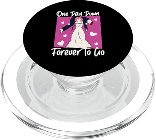 Bride To Be: Ein Tag verloren, für immer PopSockets PopGrip für MagSafe Bride To Be: Ein Tag verloren, für immer PopSockets PopGrip für MagSafe von Bride To Be And Bridal Shower Engagement Designs