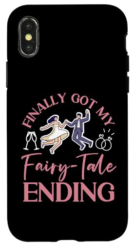Bride To Be: Endlich habe ich mein Happy End Hülle für iPhone X/XS Bride To Be: Endlich habe ich mein Happy End Hülle für iPhone X/XS von Bride To Be And Bridal Shower Engagement Designs