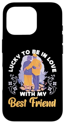 Bride To Be: Glücklich, in meinen besten Freund verliebt zu sein Hülle für iPhone 16 Pro Bride To Be: Glücklich, in meinen besten Freund verliebt zu sein Hülle für iPhone 16 Pro von Bride To Be And Bridal Shower Engagement Designs