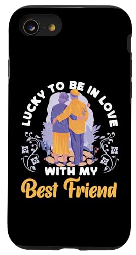 Bride To Be: Glücklich, in meinen besten Freund verliebt zu sein Hülle für iPhone SE (2020) / 7 / 8 von Bride To Be And Bridal Shower Engagement Designs