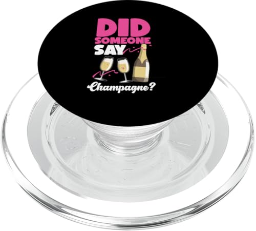 Bride To Be: Hat jemand Champagner gesagt? PopSockets PopGrip für MagSafe Bride To Be: Hat jemand Champagner gesagt? PopSockets PopGrip für MagSafe von Bride To Be And Bridal Shower Engagement Designs