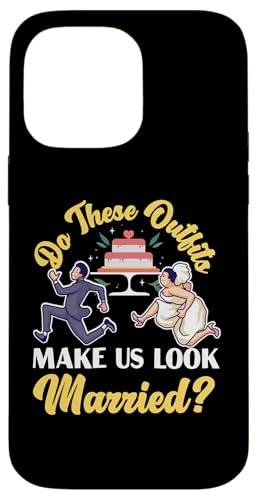 Bride To Be: Lassen uns diese Outfits verheiratet aussehen? Hülle für iPhone 14 Pro Max von Bride To Be And Bridal Shower Engagement Designs