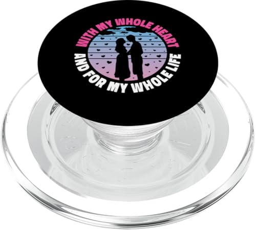 Bride To Be: Von ganzem Herzen und für mein ganzes Leben PopSockets PopGrip für MagSafe Bride To Be: Von ganzem Herzen und für mein ganzes Leben PopSockets PopGrip für MagSafe von Bride To Be And Bridal Shower Engagement Designs