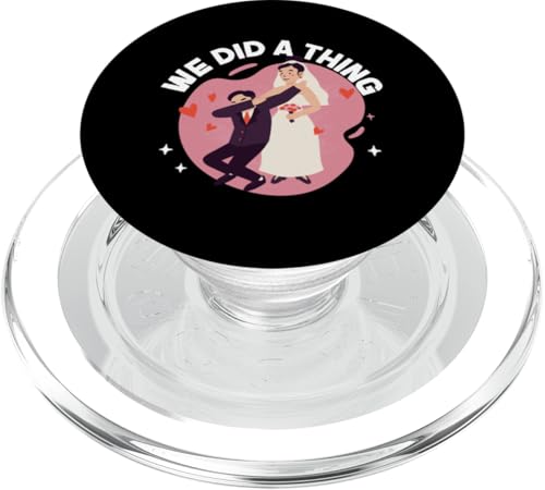 Bride To Be: Wir haben etwas getan PopSockets PopGrip für MagSafe Bride To Be: Wir haben etwas getan PopSockets PopGrip für MagSafe von Bride To Be And Bridal Shower Engagement Designs