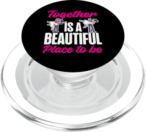 Bride To Be: Zusammen ist ein wunderschöner Ort PopSockets PopGrip für MagSafe Bride To Be: Zusammen ist ein wunderschöner Ort PopSockets PopGrip für MagSafe von Bride To Be And Bridal Shower Engagement Designs