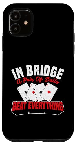 Bridge Kartenspiel Legend King Paar Bälle Bridge Hülle für iPhone 11 Bridge Kartenspiel Legend King Paar Bälle Bridge Hülle für iPhone 11 von Bridge Card Game Design For Bridge Player And Fans