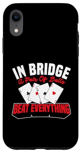 Bridge Kartenspiel Legend King Paar Bälle Bridge Hülle für iPhone XR Bridge Kartenspiel Legend King Paar Bälle Bridge Hülle für iPhone XR von Bridge Card Game Design For Bridge Player And Fans