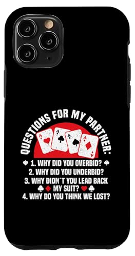 Bridge Kartenspiel Queen Turnier Fragen Bridge Hülle für iPhone 11 Pro Bridge Kartenspiel Queen Turnier Fragen Bridge Hülle für iPhone 11 Pro von Bridge Card Game Design For Bridge Player And Fans