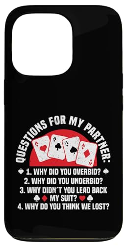 Bridge Kartenspiel Queen Turnier Fragen Bridge Hülle für iPhone 13 Pro Bridge Kartenspiel Queen Turnier Fragen Bridge Hülle für iPhone 13 Pro von Bridge Card Game Design For Bridge Player And Fans