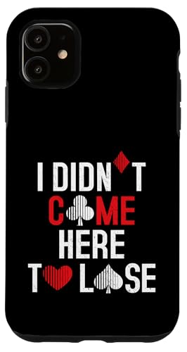 Bridge Tournament Lover Didn´t Come Bridge Kartenspiel Hülle für iPhone 11 Bridge Tournament Lover Didn´t Come Bridge Kartenspiel Hülle für iPhone 11 von Bridge Card Game Design For Bridge Player And Fans