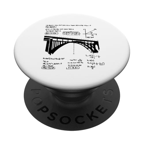 Bauingenieur Funny - Bridge Mathe PopSockets Klebender PopGrip Bauingenieur Funny - Bridge Mathe PopSockets Klebender PopGrip von Bridge Math