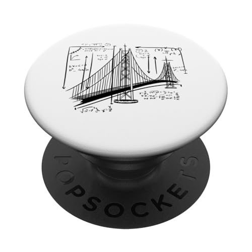 Bauingenieur Funny - Bridge Mathe PopSockets Klebender PopGrip Bauingenieur Funny - Bridge Mathe PopSockets Klebender PopGrip von Bridge Math