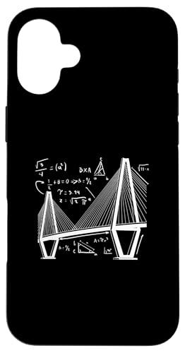 Bridge Math - Lustiger Bauingenieur Hülle für iPhone 16 Plus Bridge Math - Lustiger Bauingenieur Hülle für iPhone 16 Plus von Bridge Math