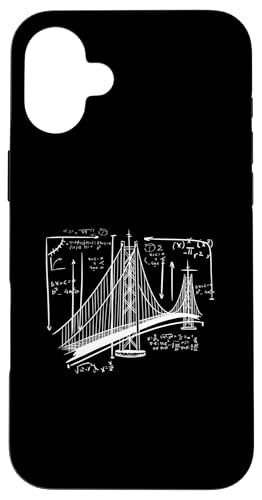 Bridge Math - Lustiger Bauingenieur Hülle für iPhone 16 Plus Bridge Math - Lustiger Bauingenieur Hülle für iPhone 16 Plus von Bridge Math